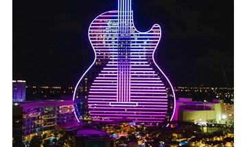 Clark County memberi lampu hijau ke menara berbentuk gitar Hard Rock di Las Vegas